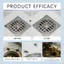 Bồn rửa Fly Drain Eliminator Chất tẩy rửa loại bỏ mùi lâu trôi Loại bỏ bột bay cho nhà bếp gia đình Phòng tắm Bồn tắm jiwvn
