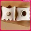 JASMINE Gốm Sứ Cạo Mặt Dụng Cụ Gốm Gua Sha Ban Chống Lão Hóa Chăm Sóc Da Mặt Giảm quầng thâm Loại Bỏ Nếp Nhăn JASMINE