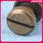 JASMINE 1 Đồng Thau DIY Túi Bule Túi Xách Đầu Tròn Lo Bule Da Thủ Công May Phần Cứng Túi Khóa Lo Phụ Kiện JASMINE
