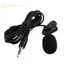 GE 1.5m Mini Di Động Micro Condenser Kẹp Ve Áo Mic Có Dây USB 3.5mm Loại C Micro Cho Laptop PC Camera VN