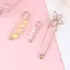 PNPIA- Chân kim loại có thể tháo rời Quần buộc Pin Nút có thể thu vào May-Free Bules cho quần jean Perfect Fit Giảm eo
