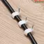 VVDZA 100 Chiếc Fixer Giá Đỡ Đa Năng Bền Dây Quản Lý Phụ Kiện Điện Phần Cứng Tổ Chức Kẹp