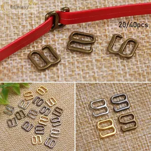 EDIWANY 20 / 40 Chiếc Thắt Lưng Nút Đồ Chơi Nhồi Bông Cothes Giày Phần 6 Mm 9 Kim Loại Tự Làm Búp Bê Khóa