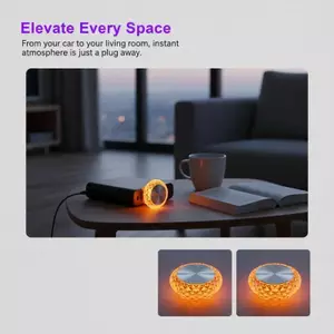 {TB & Bag} Đèn LED Mini trang trí ô tô USB Đèn xung quanh Đèn di động cho nội thất Bầu không khí ban đêm Du lịch Tâm trạng.