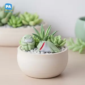 Đồ trang trí ô tô ếch miệng lớn sáng tạo 6 chiếc Đồ thủ công Mini bằng nhựa xanh buồn bã Trang trí vui nhộn cho bảng điều khiển ô tô Trang trí bàn làm việc tại nhà VN