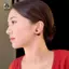 Bông Tai Giả Ngọc Trai Tòn Ten Vintage Màu Đỏ Nửa Vòng Tròn 1 Đôi Thân Thiện Với Da Cho Đám Cưới Kỷ Niệm Mặc Mới