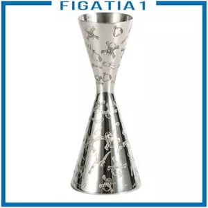 Dụng cụ trộn Cocktail Jigger Đo đôi cốc thép không gỉ 30 / 60ml