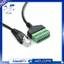 Bộ chuyển đổi mạng khối đầu cuối RJ45 20cm Cáp Schroef 8 chân