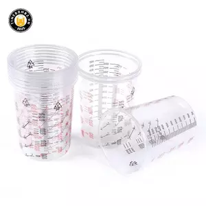 {TB & Bag} 10 Chiếc Cốc Trộn Sơn Nhựa 600ml Nồi Trộn Sơn Cốc Hiệu Chỉnh.