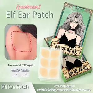 6 / 12 / 30Patches Hỗ trợ tai tinh Stiers Vô hình Ear Corrector Earlobe Support Patches Trang điểm tai Elf V-Face Stiers Dễ dàng sử dụng