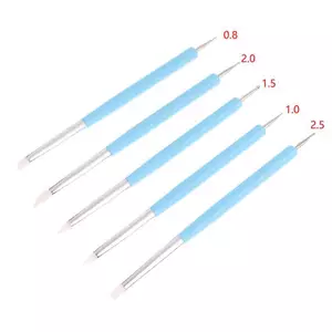 5 Cái / bộ Thép không gỉ Điêu Khắc Hai Đầu Polymer Và Mềm Gốm Đất Sét Dụng Cụ Silicon Mô Hình Nghệ Thuật Shaper Dụng Cụ