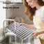 AA 1 Chiếc Silicon Thoát Thảm Ba Màu Thanh Cách Nhiệt Thảm Thanh Bồn Rửa Thoát Nước Thực Phẩm Thảm Trang Trí Nhà Bếp Thảm Silicon Phụ Kiện VN