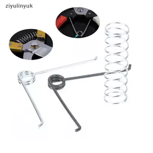 Ziyulinyuk 10 Cái Thép Không Gỉ Nén Lò Xo Nhánh Trái Cây Kéo Tròn Hình Chữ V Làm Vườn Kéo Phụ Kiện Dụng Cụ VN