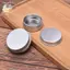 5 Chiếc Nhôm Mini Tròn Thiếc Hộp Đựng Kim Loại Chai Bảo Quản Bình Vít Nắp Hộp ELWW
