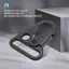 12 Miếng Mở Rộng Miệng Kẹp Sling Clasp Olecranon Móc Cho Móc Khóa Móc Treo Túi Ngoài Trời Màu Đen Phù Hợp Với Nữ Hoặc Nam Sử Dụng Ngoài Trời Của Bạn Tận Hưởng Chuyến Đi Thư Giãn