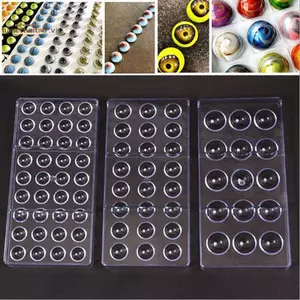 TRTR 3D Khuôn Socola Polycarbonate Quả Cầu Bóng Thi Bánh Khuôn Socola VN
