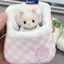 MAKY Mới Dễ Thương Sang Trọng Anime Động Vật Búp Bê Bốn Lá Cỏ Ba Lá Chăn Búp Bê Mini Túi Ngủ Búp Bê Chăn Nhỏ VN