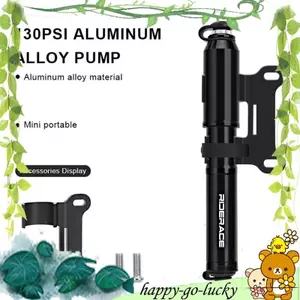 Máy bơm xe đạp Mini cầm tay Máy bơm không khí cầm tay áp suất cao MTB Road Xe đạp Máy bơm lốp Schrader Presta Van