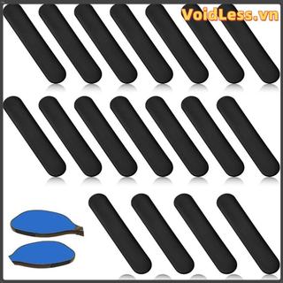 VOIDLESS 10 Chiếc Băng Chì Pickleball, Tấm Chì Trọng Lượng Câu Lạc Bộ Golf Tự Dính Đa Năng, Băng Mái Chèo Pickleball Bạc Đen