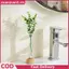 XUAN Sáng Tạo Phong Cách Bắc Âu Tròn Thủy Tinh Pha Lê Bình Tròn Bằng Gỗ Nghệ Thuật Thủy Canh Xanh Hoa Sen Đồ Trang Trí Bình Thủy Tinh Trang Trí Để Bàn VN