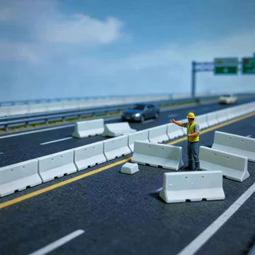 Mô phỏng Mô hình chặn đường thu nhỏ Chặn đường bằng nhựa, Mô hình cầu tàu cách ly, Thu nhỏ ống kem, Trang trí thùng chống va chạm, Mô hình từ chối ngựa, Mô hộ tống đường, Mô Mini nón bộ, Bộ chặn xây d