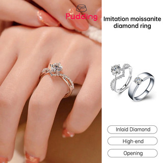 Moissanite Couple Rings by pudding0.vn