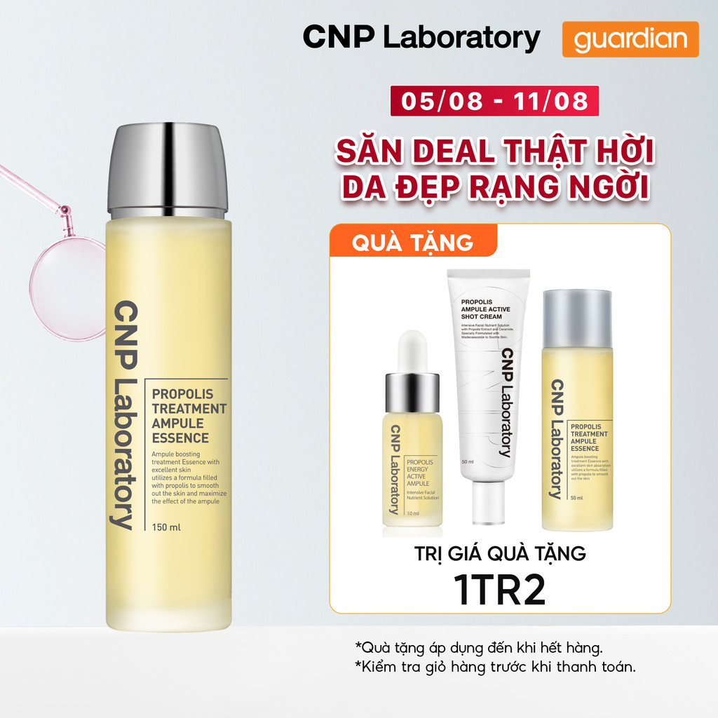 Nước Dưỡng Phục Hồi Da Keo Ong CNP Propolis Essence 150ml | Guardian Việt Nam