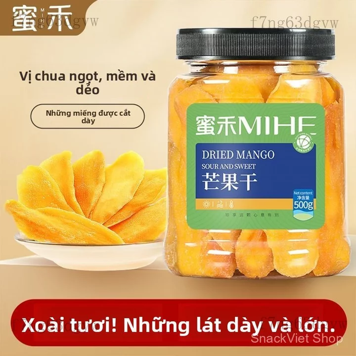 Đồ ăn vặt/Hoa quả sấy khôXoài sấy khô500g Kẹo trái cây, trái cây sấy khô, đồ ăn vặt giải trí, đồ ăn vặt văn phòng, kẹo t