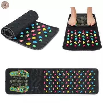 CAGJB Thảm Massage Chân Phản Quang Đi Bộ Đá Đường Massage Chân Bấm huyệt Thảm Cho Bấm huyệt Rels Cho Ngồi Dài Sinh Viên Cao Tuổi Và Nhân Viên Văn Phòng VN