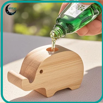 Máy khuếch tán hương liệu bằng gỗ APPEAR, Máy khuếch tán tinh dầu không khí khuếch tán hương thơm, Máy khuếch tán hương liệu dầu lâu trôi thân thiện với môi trường