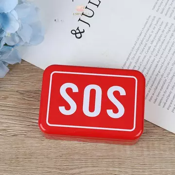 Eshylala Thuốc sơ cứu Hộp sắt Bộ dụng cụ y tế Bộ dụng cụ sinh tồn ngoài trời Bộ dụng cụ gia đình