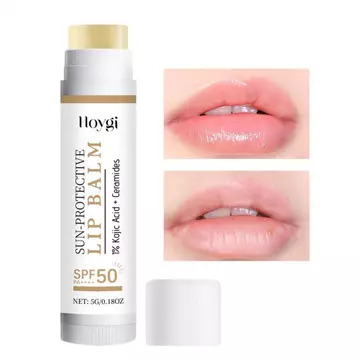 Son môi SPF 50 Broad Spectrum Nuôi dưỡng dưỡng dưỡng ẩm sâu Kem chống nắng Lip Balm cho kỳ nghỉ đi biển Mua sắm ewoekvn