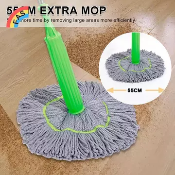 [FAS] Cây lau nhà lau sàn Bóp lau nhà lau sàn nhà Cây lau nhà ướt để làm sạch sàn Cây lau nhà thấm nước 2 trong 1 Cây lau nhà khử nước VN