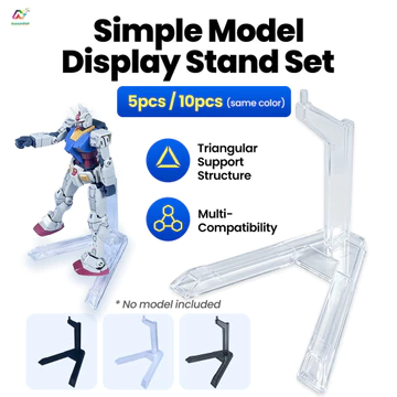 5 Cái / 10 Chiếc Đa Năng Mô Hình Hiển Thị Đứng Bộ Cho Gunpla HG BB SD Hình Mẫu Hình Tam Giác Hỗ Trợ Đơn Giản Giá Đỡ Phụ Kiện Mô Hình