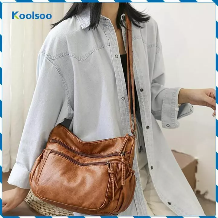 Túi đeo chéo nữ bằng da PU Túi đeo vai Túi đeo vai sang trọng Túi đeo chéo nữ sức chứa lớn Túi tote kinh doanh Dây đeo có thể điều chỉnh – 7