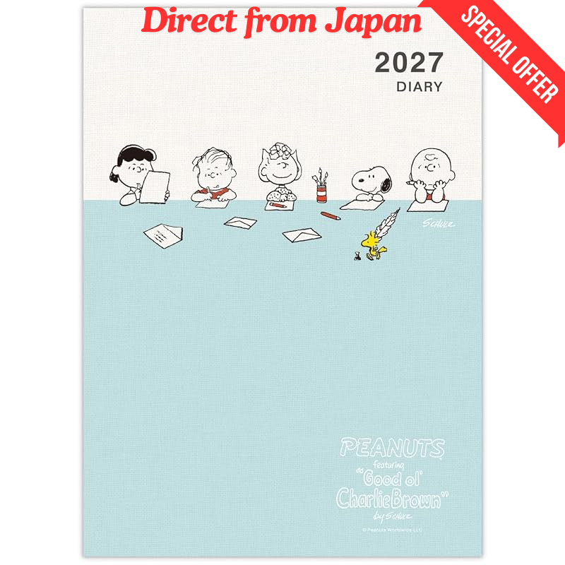 Hallmark Snoopy 2027 A5 Monthly Family Planner, December 2026 Start ...