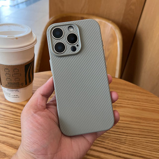 Họa Tiết Sợi Carbon Bảo Vệ Toàn Diện Ốp Lưng Điện Thoại Màu Đen Trong Suốt Cho iPhone 17Promax 17Pro 17Air 12 13 14 15 16 Pro Max 16Plus TPU Mềm Nam Nữ Vỏ Di Động