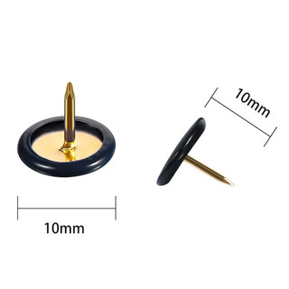 100 Chiếc Màu Flat Thumb Tacks Độ Tròn Nhựa Và Kim Loại Flat Thumb Tacks Cho Văn Phòng Trường Học & Sử Dụng Cá Nhân