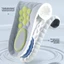 JKDESIGN 1 Cặp Đế Lót Viêm Fasciitis Plantar, Miếng Lót Giày Hỗ Trợ Vòm Chống Sốc, Đế Thể Thao Mềm 4D Thoáng Khí Sử Dụng Hàng Ngày