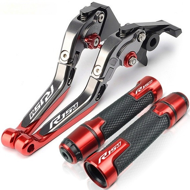 Dành Cho Xe YAMAHA R15M / R15 V4 2021-2023 Xe Máy Hợp Kim Nhôm CNC 6 Tầng Có Thể Điều Chỉnh Có Thể Gập Lại Phanh & Ly Hợp Đòn Bẩy Với Tay Cầm Tay Cầm Bộ Phụ Kiện Sửa Đổi