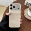 Ốp điện thoại chống rơi mờ bằng da vải thiều cho iPhone 17 16 Pro Max 17 Air 16 17 15 14 13 12 11 Vỏ bảo vệ chống sốc