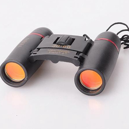 Ống nhòm HD 30x60 tầm nhìn ban đêm, kính ngắm có thể gập gọn cho du lịch ngoài trời