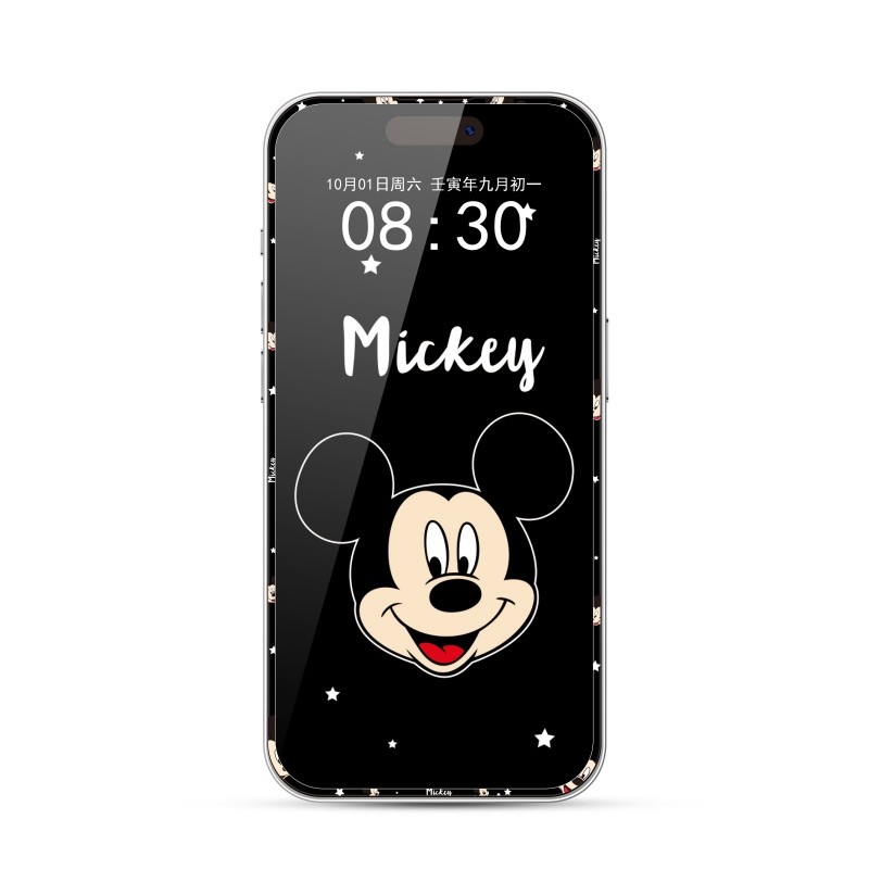 3D dễ thương 9H Phim hoạt hình Bảo vệ màn hình Phim kính cường lực cho iphone x xs xsmax xr 11 12 13 14 15 16 17 Pro max plus