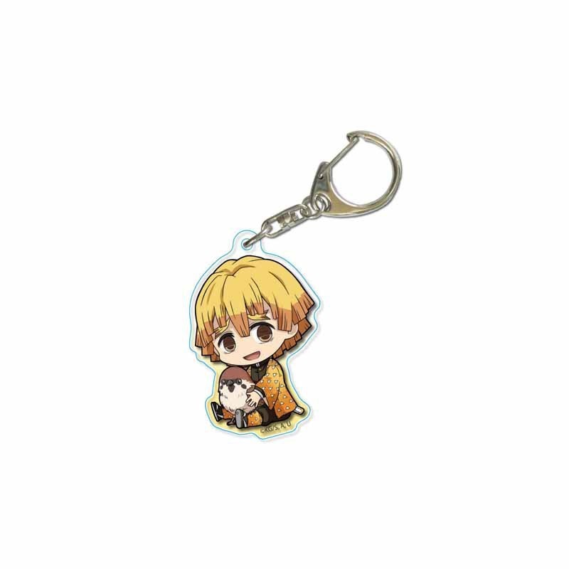 MINISO Kpop Demon Keychain Party Gifts Tanjirou Kamado Nezuko Tomioka Backpack Keychain Pendants Party Favors Christmas