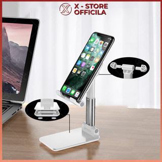 Chân đỡ điện thoại T9 gấp gọn, giá đỡ để bàn cho iPad, điện thoại, điều chỉnh độ cao, màu Đen/Trắng/Hồng - GDDTT9