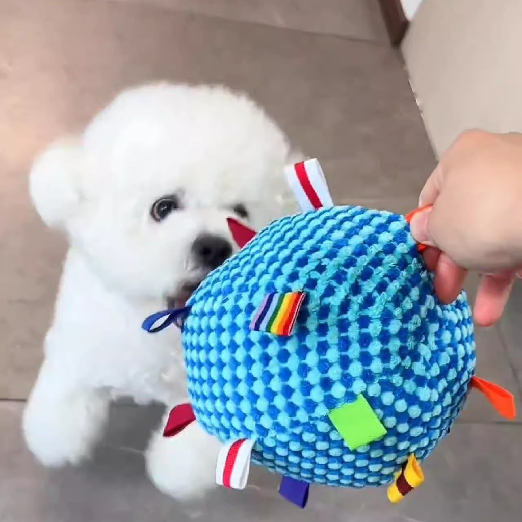 Tích hợp bóng chuông trêu chọc đồ chơi cho chó Đồ chơi chó giảm bớt sự nhàm chán Đồ chơi bóng làm sạch răng hàm Đồ chơi cho chó tiêu thụ sức mạnh thể chất Không tháo rời Nhà phổ biến cho chó nhỏ lớn Xiaohongshu