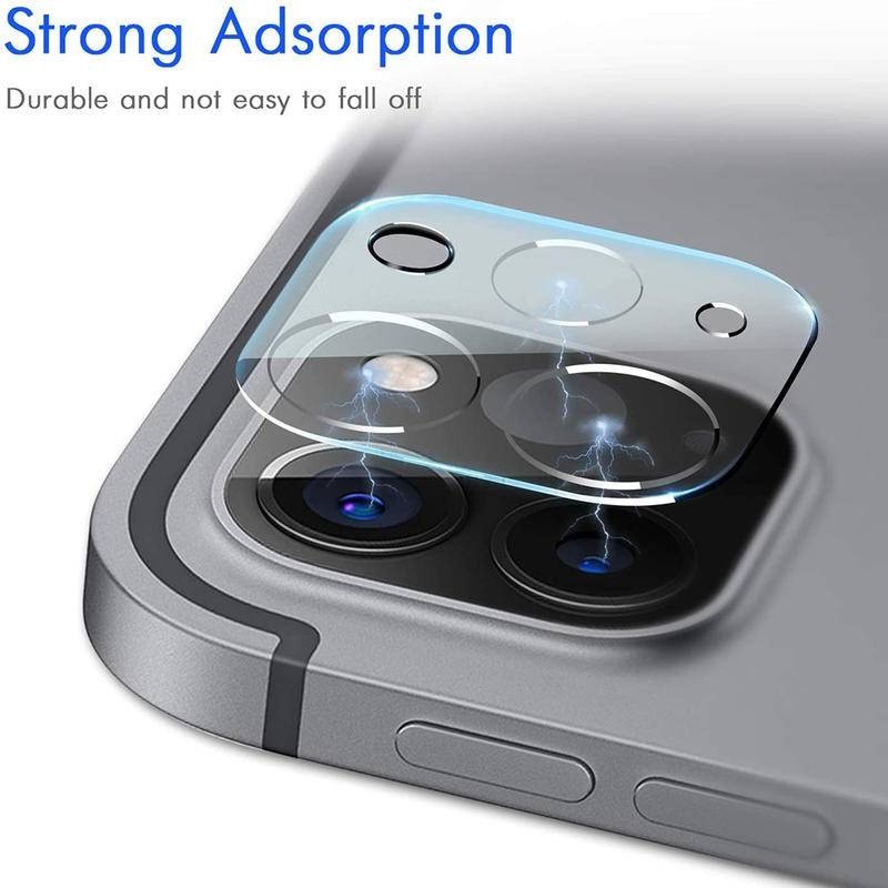 1-3 Chiếc Cho iPad Pro 12.9 11 2024 2025 2022 2020 2021 Chất Lượng Cao Full Cover HD Ống Kính Máy Ảnh Kính Cường Lực Phim Cho iPad Pro112.9 Pro11 Ốp lưng Bảo Vệ Cản Ống Kính