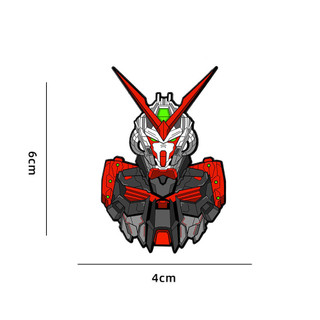 8 Cái / bộ Hoạt Hình Gundam Robot Thổ Cẩm Mecha Chiến Binh Hợp Kim Huy Hiệu Quần Áo Trang Trí Pin Trẻ Em
