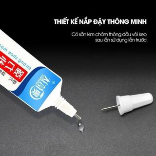 Keo Dán Giày Siêu Dính STRONG SHOE 60ml Keo Dán Giày Dép Chuyên Dụng Dính Siêu Chắc, Kèm Phụ Kiện