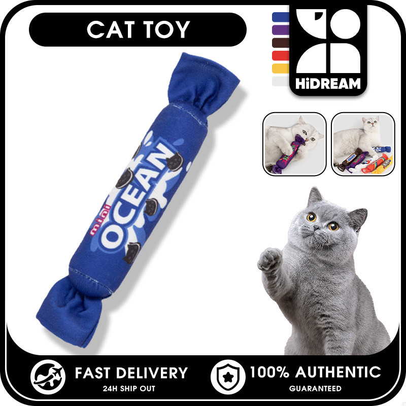 HIDREAM Đồ Chơi Mèo Catnip Infused Âm Thanh Nhăn Nha Khoa Sức Khỏe Sang Trọng Tương Tác Cho Mèo Trong Nhà